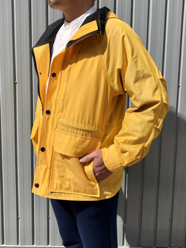 ブルーブルージャパン コットンナイロン クサキゾメクロス マウンテンパーカ イエロー Waxberry 豊橋市 聖林公司正規取扱店