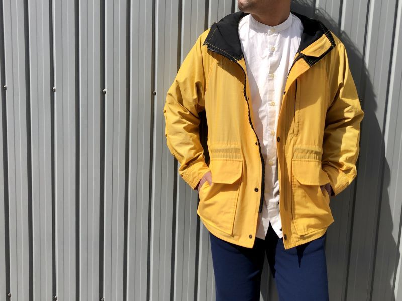 ブルーブルージャパン コットンナイロン クサキゾメクロス マウンテンパーカ イエロー Waxberry 豊橋市 聖林公司正規取扱店